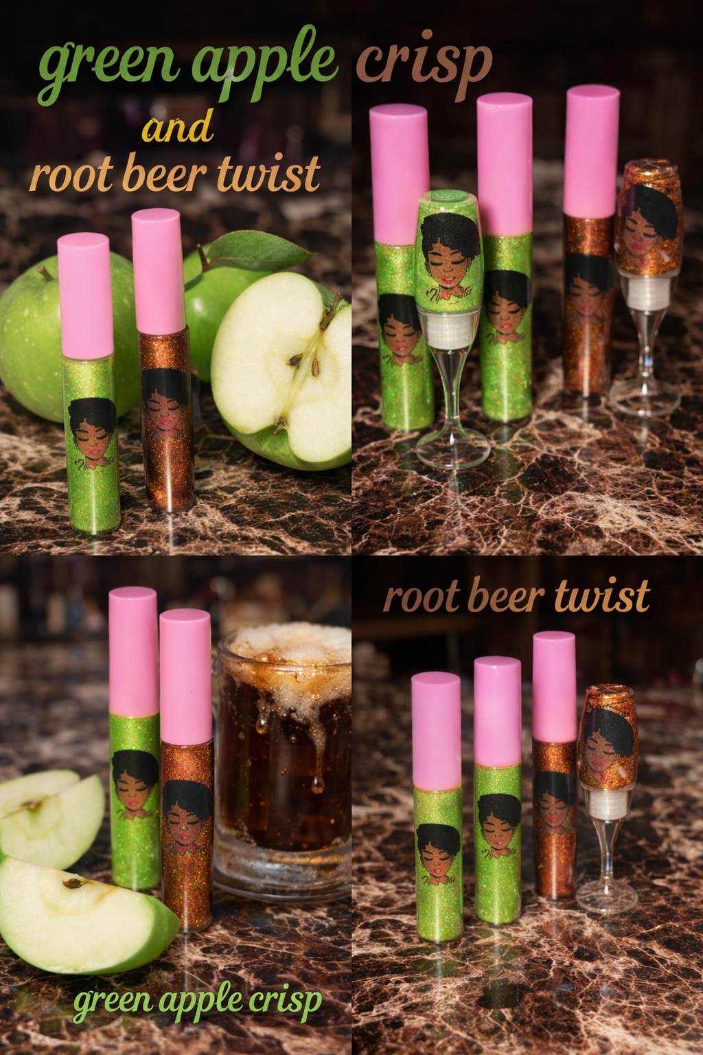 Green Apple Crisp & Root Beer Twist